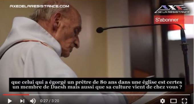 [Vidéo] | Hassan Nasrallah : « l’égorgement du prêtre et l’attentat de Nice sont liés à la culture wahhabite saoudienne »