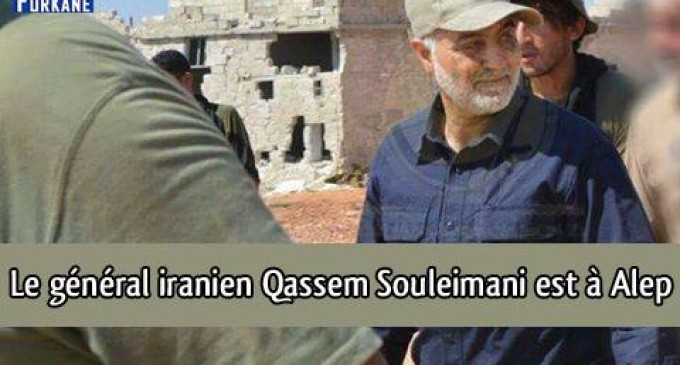 Arrivée à Alep du général iranien Qassem Souleimani