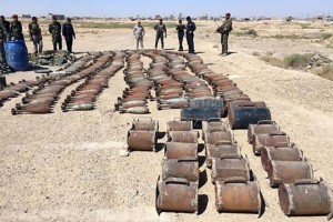 Les forces irakiennes découvrent une usine de fabrication d'explosifs appartenant aux terroristes de Daech dans la ville de Ramadi 2