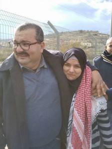 Après 1 an de détention, le tribunal militaire israélien a libéré la jeune Palestinienne Marah al-Juaidi, âgée de 16 ans, de Qalqilya city - lundi, 1er janvier 2018.1