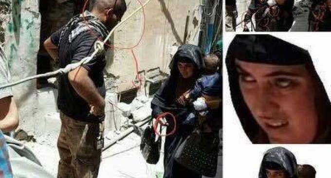 Une terroriste salafiste de Daesh se fait exploser avec son enfant à Mossoul!