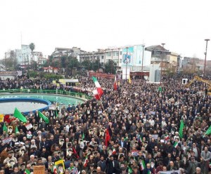 Les iraniens manifestent massivement dans toutes les villes du pays, ce samedi pour protester et dénoncer l’ingérence des USA en Iran1