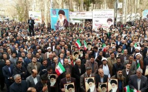 Les iraniens manifestent massivement dans toutes les villes du pays, ce samedi pour protester et dénoncer l’ingérence des USA en Iran7