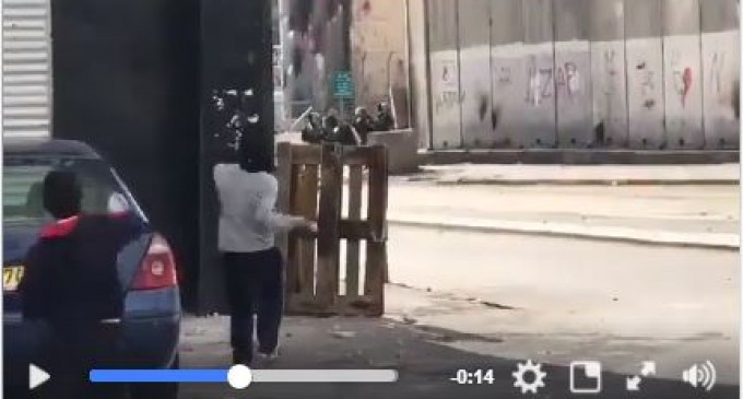 Vidéo prise dans le camp de réfugiés de Shu’fat dans Jérusalem occupée aujourd’hui