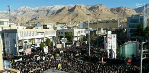 Aujourd'hui encore des millions d'iraniens manifestent leur soutien dans toutes les villes d'Iran2