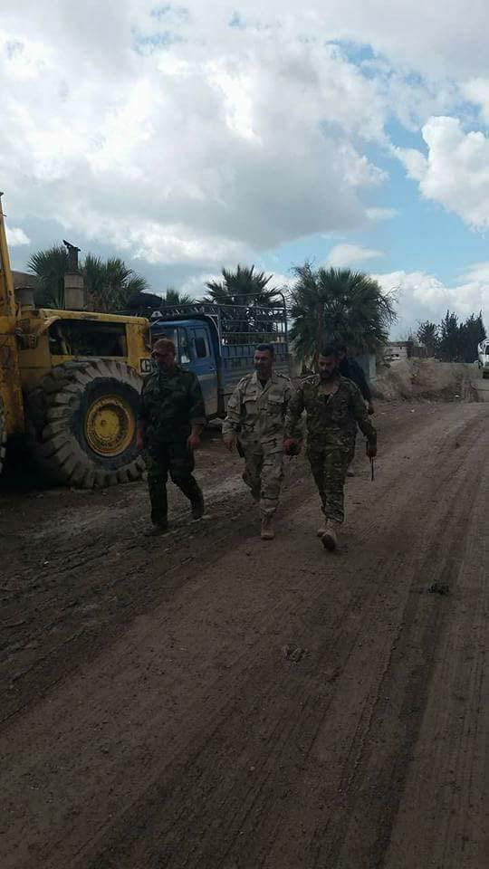 Des hommes de l'Armée Arabe Syrienne de la Ghouta orientale dans la campagne de Damas3