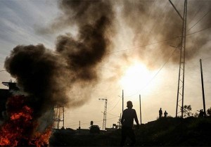 Les Palestiniens protestent contre l'accaparement des terres par les israéliens près de Naplouse2