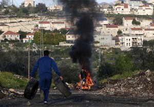 Les Palestiniens protestent contre l'accaparement des terres par les israéliens près de Naplouse3