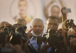 Ismaïl Haniyeh se joint à la Grande Marche du Retour1