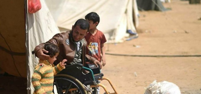 Un palestinien handicapé, Fadi Abu Salah a été abattu aujourd’hui pendant la Marche du Grand Retour pour avoir seulement réclamer la restitution des terres confisquées après 1948