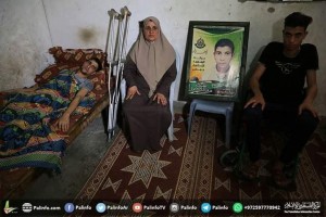 L'un de ses fils a été assassiné par l'occupation israélienne et quatre autres ont été blessés2