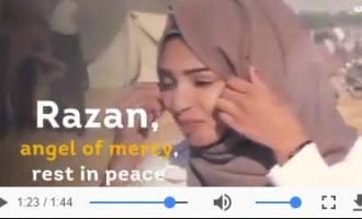 Razan Najjar a sacrifié sa vie pour sauver la vie des manifestants blessés à la frontière de Gaza