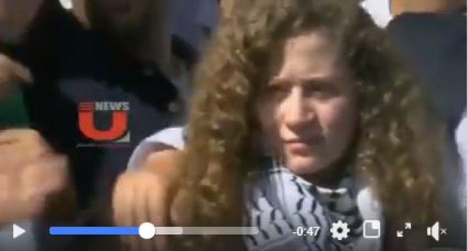 Ahed Tamimi :  » La Résistance continue jusqu’à la fin de l’occupation… »