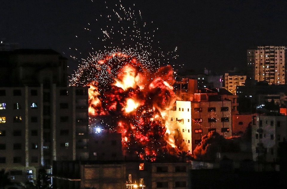 Des images choquantes des bombardements israéliens sur Gaza...