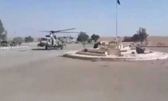 VIDÉO : Les militaires de l’Armée Syrienne débarquent pour la 1ère fois à l’aéroport stratégique de Tabaqa