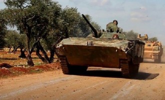 L’armée syrienne détruit de nombreux véhicules militaires turcs se dirigeant vers Al-Nairab dans la campagne d’Idlib