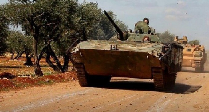 L’armée syrienne détruit de nombreux véhicules militaires turcs se dirigeant vers Al-Nairab dans la campagne d’Idlib