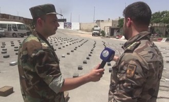 L’armée syrienne découvre une grande cache d’armes avec des armes de fabrication occidentale