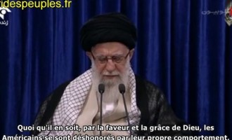 Khamenei : le meurtre de George Floyd est à l’image de ce qu’ont infligé les Etats-Unis au monde