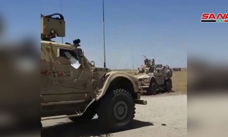 L'armée syrienne intercepte un convoi militaire américain près de Qamishli et refuse de donner accès à une route