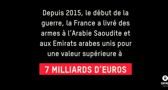 La France est le 3ème fournisseur d’armes à l’Arabe Saoudite et aux Emirats arabes unis