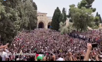 Ce vendredi à AlAqsa, les Palestiniens fêtent leur victoire historique contre l’occupant !