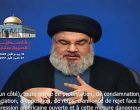 Hassan Nasrallah appelle à une Intifada sur les réseaux sociaux en défense d’Al-Quds (Jérusalem)