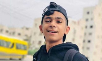 Voici le visage de l’adolescent palestinien tué hier par les forces d’occupation israéliennes à Naplouse