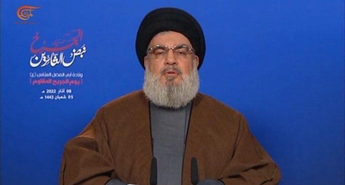 Sayyed Hassan Nasrallah : « Les États-Unis et le Royaume-Uni ont poussé l’Ukraine à la guerre »