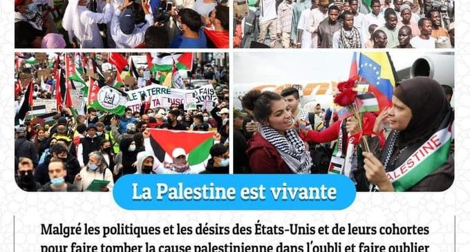 La Palestine est vivante