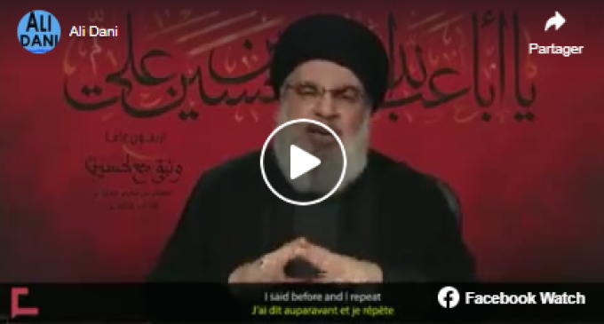 Seyyed Hassan Nasrallah :  » Que personne ne nous mette à l’épreuve, que personne ne nous teste et que personne ne nous menace. »