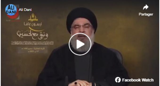 Seyyed Hassan Nasrallah : « il était clair qu’Israël souhaitait aujourd’hui un cessez le feu parce qu’elle n’est plus capable de supporter davantage de missiles »