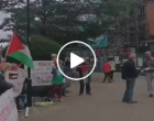 Vidéo | Rassemblement des manifestants à Sheffield, en Grande-Bretagne, en solidarité avec les Palestiniens de Gaza contre l’agression israélienne sur la bande.