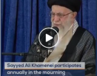 La présence du dirigeant iranien coïncide avec une époque où des rumeurs circulaient sur les réseaux sociaux concernant sa santé – cependant, Khamenei est apparu devant la foule, affichant au contraire une bonne santé.